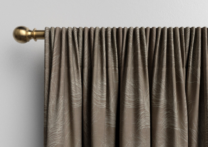 Feather, Coffee - Made to Measure Curtains - Image 9